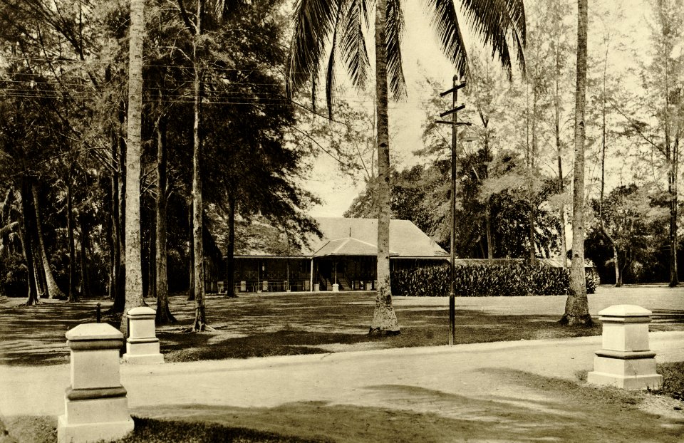 KITLV - 78290 - Kleingrothe, C.J. - Medan - Hospital for Europeans at the Amsterdam Deli Company at Padang Bulan near Medan, Sumatra - circa 1900