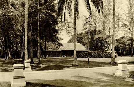 KITLV - 78290 - Kleingrothe, C.J. - Medan - Hospital for Europeans at the Amsterdam Deli Company at Padang Bulan near Medan, Sumatra - circa 1900