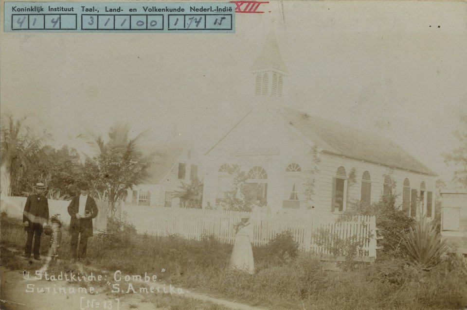KITLV - 91637 - Church in Combé, Paramaribo - circa 1880