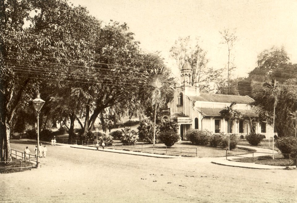 KITLV - 79902 - Kleingrothe, C.J. - Medan - Presbyterian Church in Singapore - circa 1910