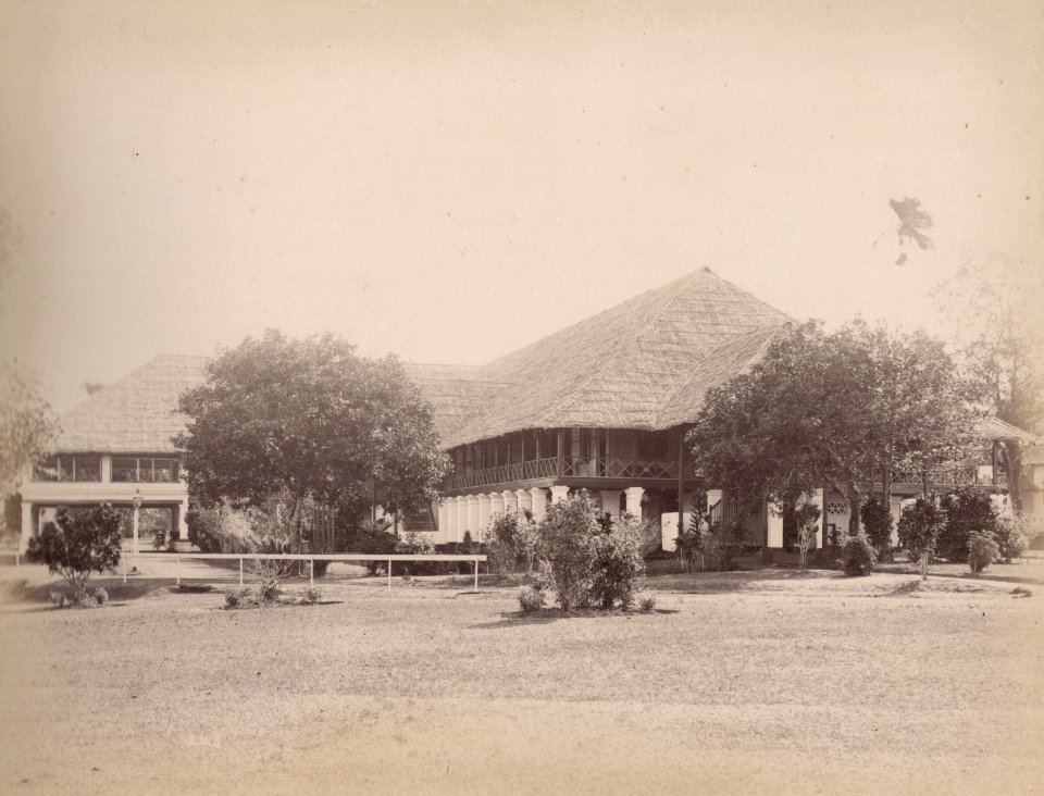 KITLV - 50199 - European house in Singapore - circa 1900
