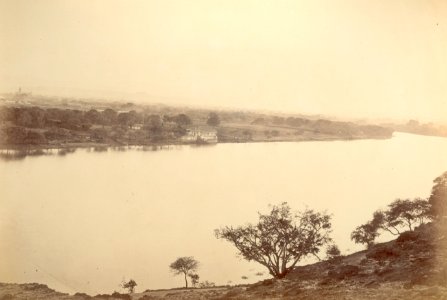 KITLV 100087 - Unknown - The Moola-Moota at Poona in India - Around 1875