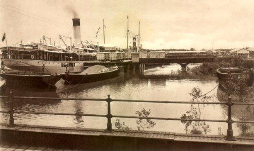 KITLV - 79954 - Kleingrothe, C.J. - Medan - Ports at Port Swettenham near Kuala Lumpur - circa 1910