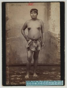 KITLV - 6557 - Indian girl in Surinam - 1891