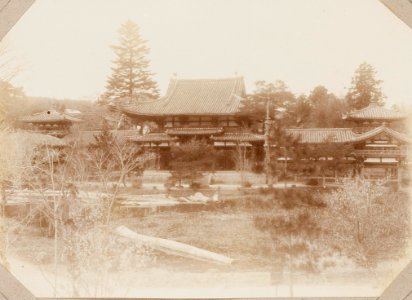KITLV - 65870 - Buildings at Uji in Japan - presumably 1900-1902