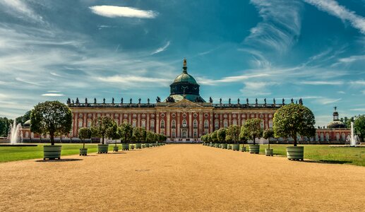New palais potsdam castle