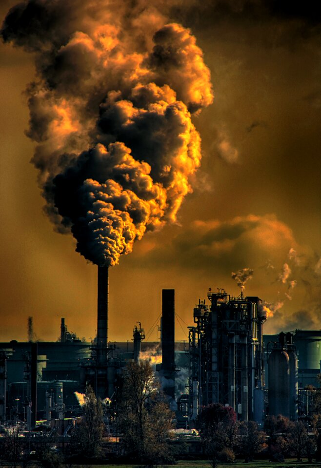 Smoke industry smog