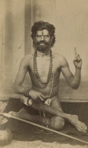 KITLV 91102 - Unknown - Fakir in India - Around 1870 photo