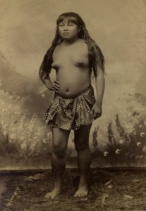KITLV - 90907 - Indian woman, probably in Surinam - circa 1890