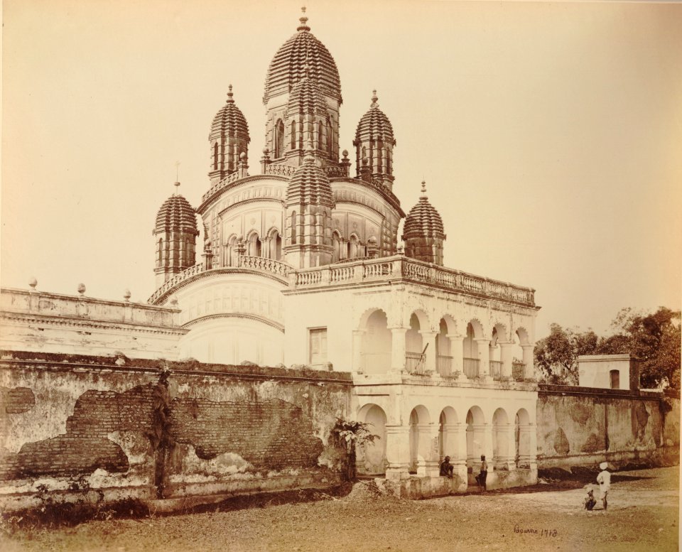 KITLV 91933 - Samuel Bourne - Ramnath temple at Kali Ghat in Calcutta in India - Around 1860-1870