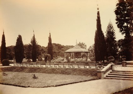KITLV 92035 - Unknown - Lal Bagh garden at Bangalore in India - Around 1870 photo