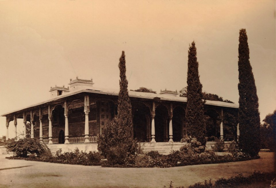 KITLV 92056 - Unknown - Darya Daulat Bagh palace at Seringapatam in India - Around 1870