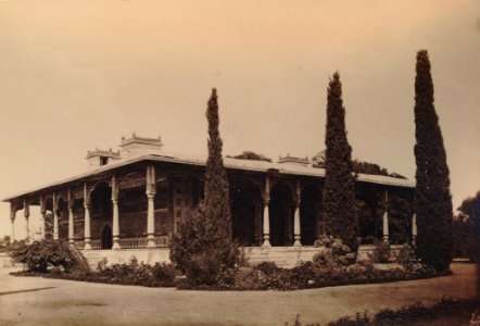 KITLV 92056 - Unknown - Darya Daulat Bagh palace at Seringapatam in India - Around 1870 photo