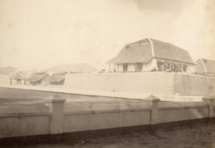 KITLV 103225 - Kassian Céphas - Fort Vredeburg in Yogyakarta - Around 1890 photo
