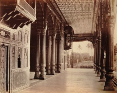 KITLV 92054 - Unknown - Darya Daulat Bagh palace at Seringapatam in India - Around 1870 photo