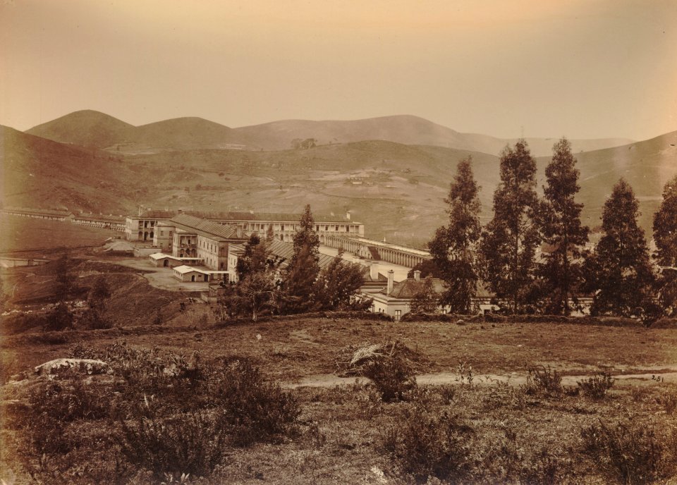 KITLV 92126 - Unknown - Sanatorium at Wellington in India - Around 1870