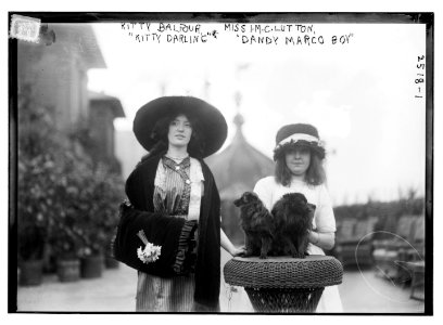 Kitty Balfour, Miss I.M.C. Lutton, Kitty Darling, Dandy Marco Boy LCCN2014691766