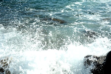 Water surf stones photo