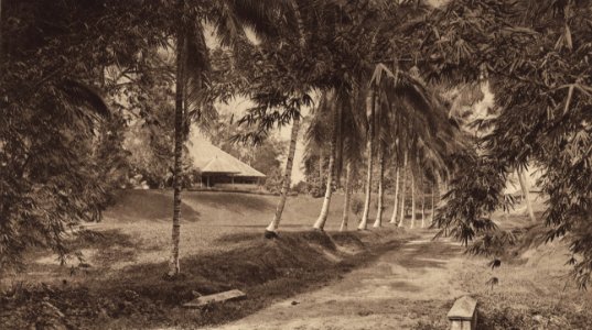 KITLV - 88300 - Kleingrothe, C.J. - Medan - Administrator's house at the plantation Belawan of the Deli plantation in Deli - 1905