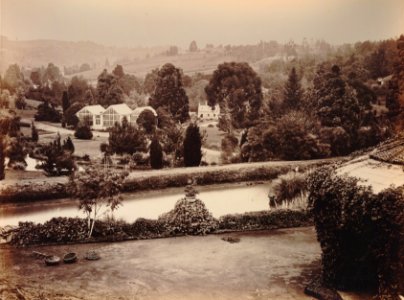 KITLV 92191 - Unknown - Botanical Garden at Ootacamund in India - Around 1870 photo
