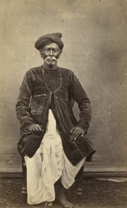 KITLV 105630 - Unknown - Klingalese man from Madras, India - Around 1880