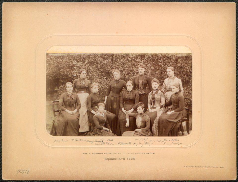 Kjøbenhavn, Frk. V. Schmidt Phiselbecks og A. Tiemroths Skole (J. David, 1890) - 05