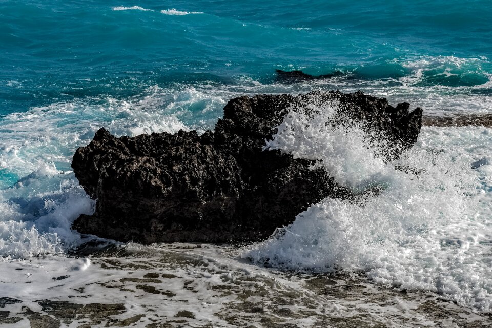 Ocean seashore wave