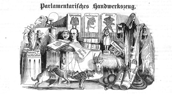 Kladderadatsch 1851 0060 - parlamentarisches handwerkszeug