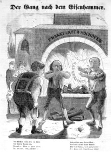 Kladderadatsch 1851 0188 - frankfurter hochofen
