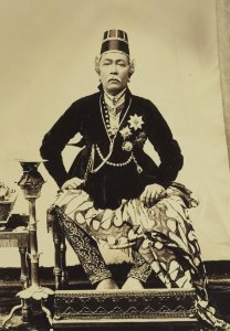 KITLV 3790 - Kassian Céphas - Hamengkoe Buwono VII sultan of Yogyakarta - Around 1900