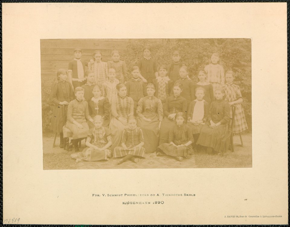 Kjøbenhavn, Frk. V. Schmidt Phiselbecks og A. Tiemroths Skole (J. David, 1890) - 03