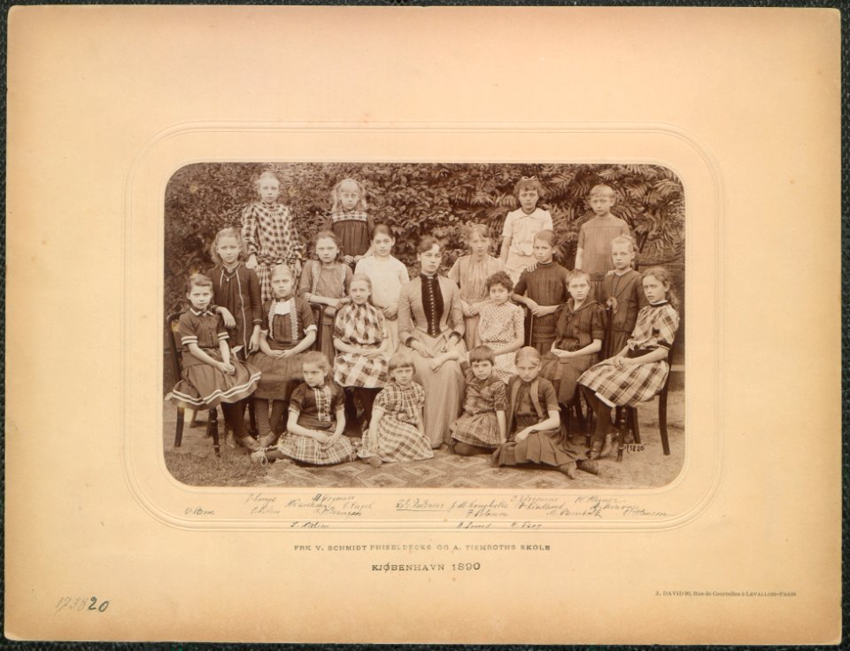 Kjøbenhavn, Frk. V. Schmidt Phiselbecks og A. Tiemroths Skole (J. David, 1890) - 07