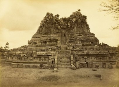 KITLV 40236 - Kassian Céphas - Tjandi Prambanan - 1889-1890