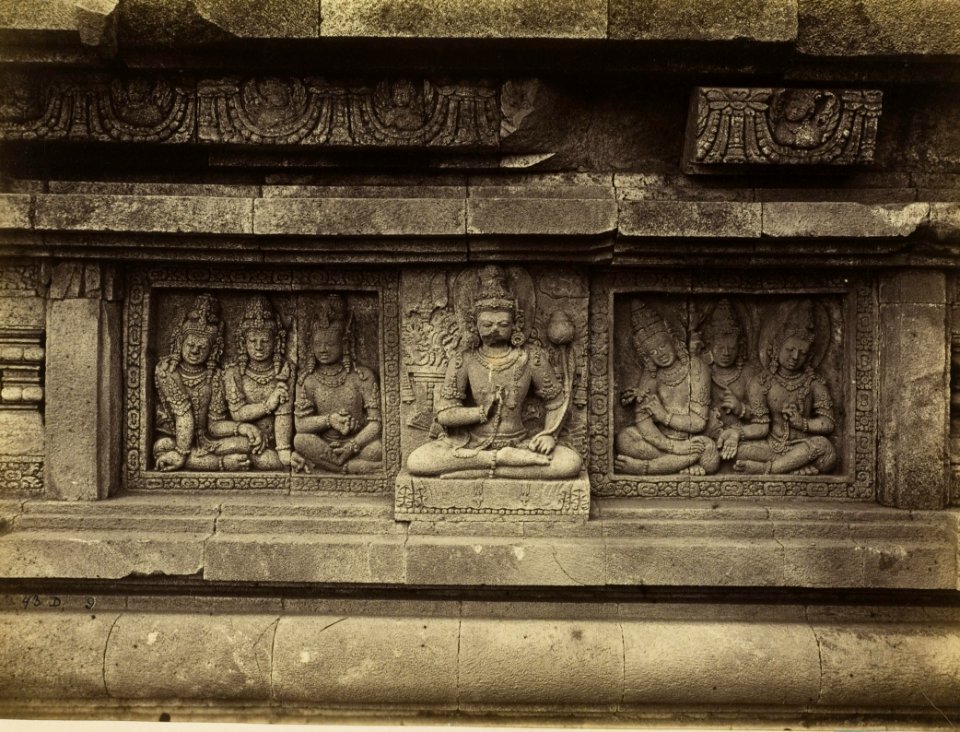 KITLV 40264 - Kassian Céphas - Tjandi Prambanan - 1889-1890
