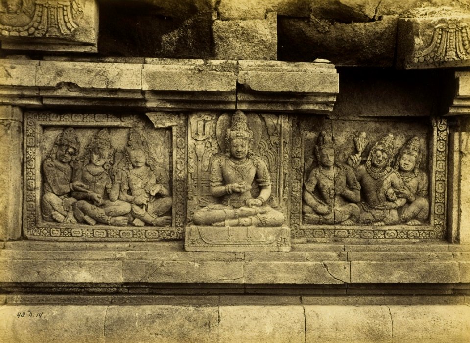 KITLV 40268 - Kassian Céphas - Tjandi Prambanan - 1889-1890