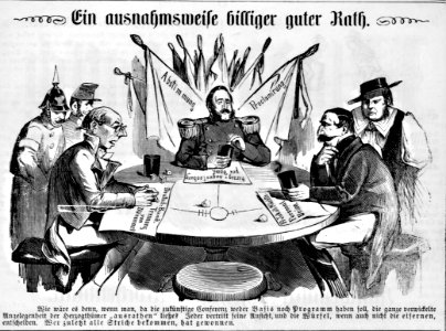Kladderadatsch 1864 0068 - würfelspiel sh