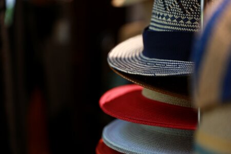 Hat indoor the old house