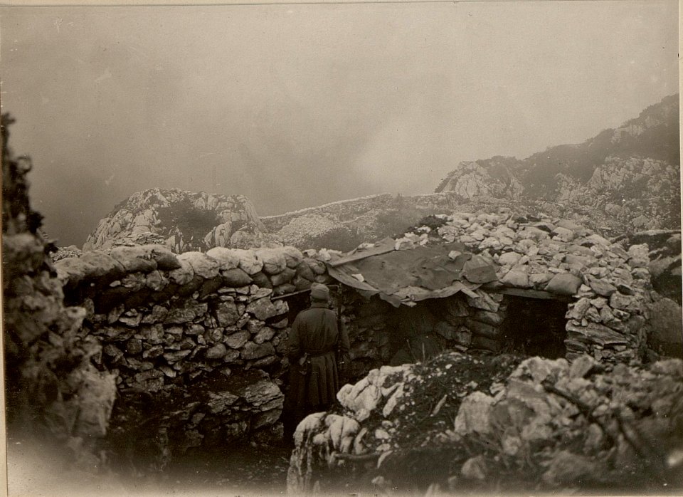 Kleiner PAL, Rechte Flügelstellung. Aufgen. am 17.VI.1916. (BildID 15476301)