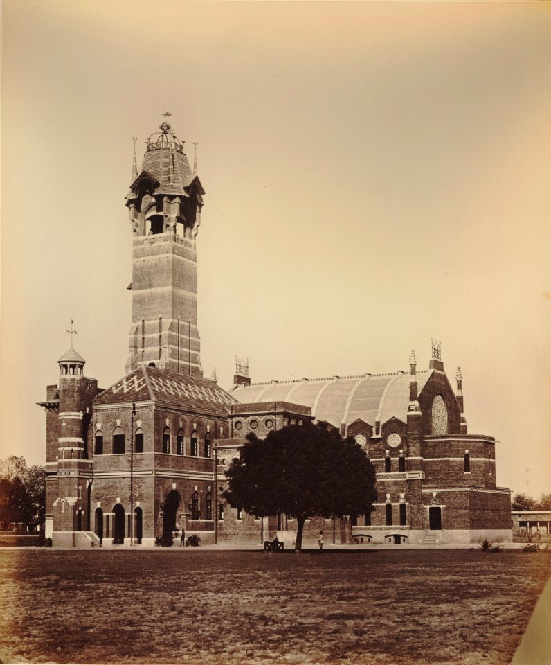 KITLV 91942 - Unknown - Mayo memorial at Allahabad in India - Around 1860 photo