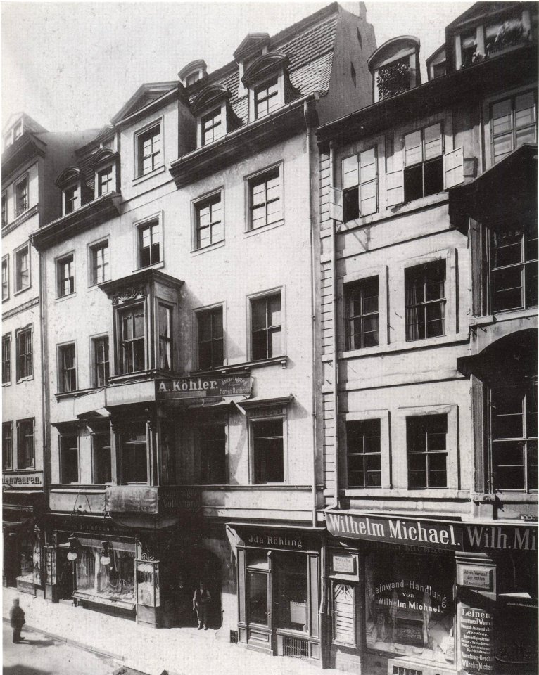 Kleines Joachimsthal Hainstrasse Leipzig um 1900