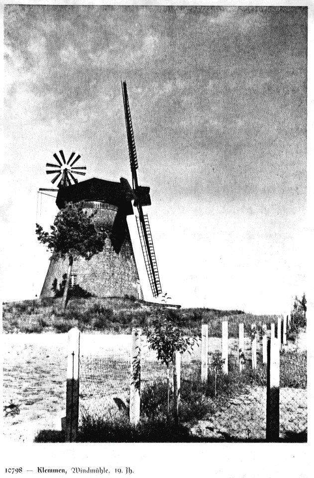 Klemmen - wiatrak ok. 1930