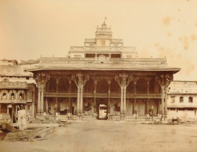 KITLV 92039 - Unknown - Palace of the Rajah at Mysore in India - Around 1870 photo