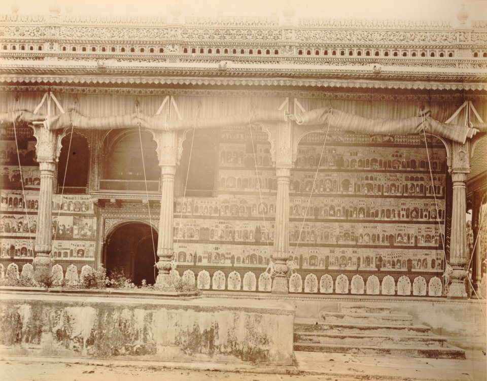 KITLV 92055 - Unknown - Darya Daulat Bagh palace at Seringapatam in India - Around 1870