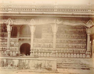 KITLV 92055 - Unknown - Darya Daulat Bagh palace at Seringapatam in India - Around 1870 photo