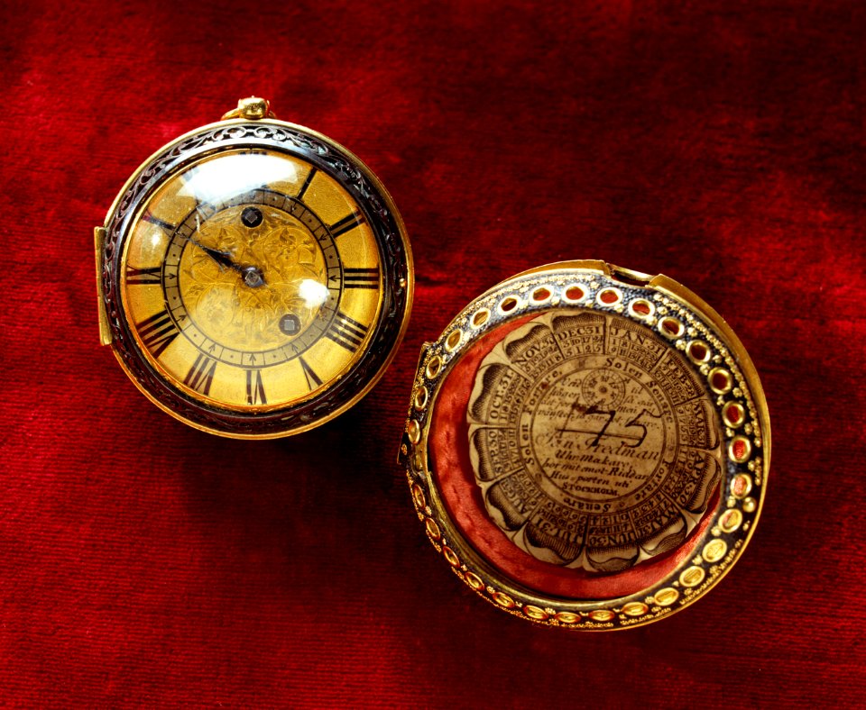 Klocka, T. Tompion, ca 1680 - Livrustkammaren - 21921