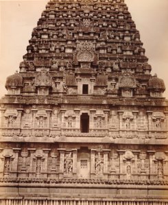 KITLV 92115 - Unknown - Brihadishvara temple complex at Thanjavur in India - Around 1870