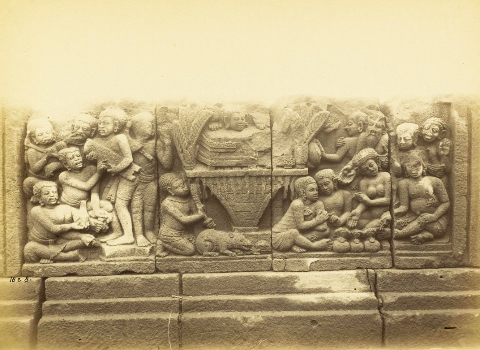 KITLV 40246 - Kassian Céphas - Tjandi Prambanan - 1889-1890
