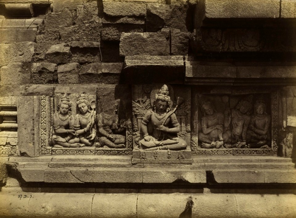 KITLV 40258 - Kassian Céphas - Tjandi Prambanan - 1889-1890