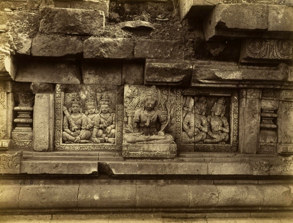 KITLV 40262 - Kassian Céphas - Tjandi Prambanan - 1889-1890