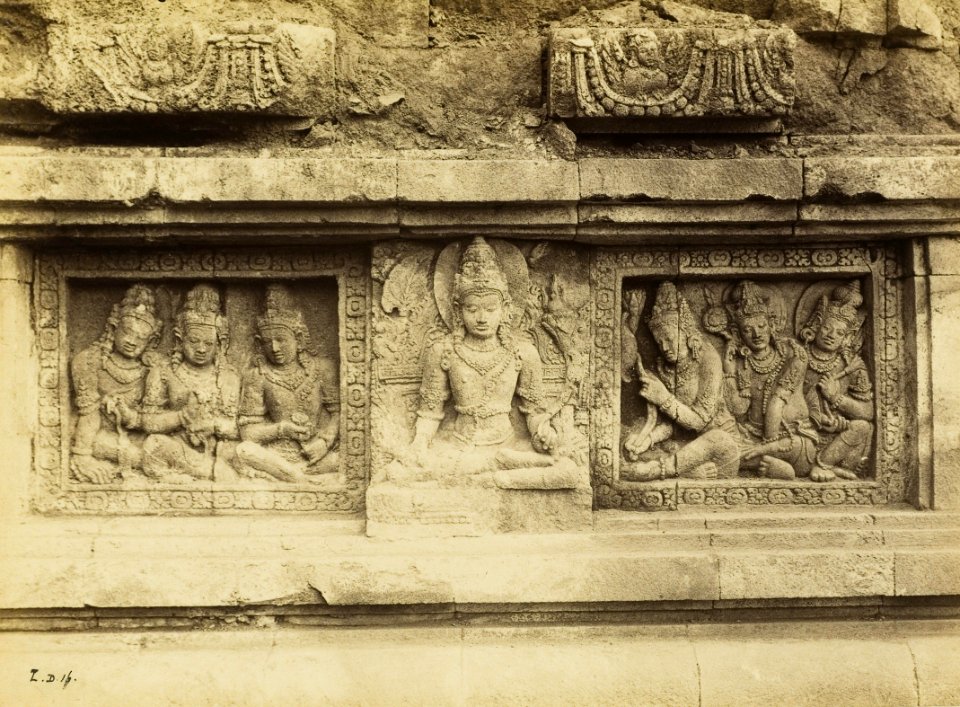 KITLV 40270 - Kassian Céphas - Tjandi Prambanan - 1889-1890